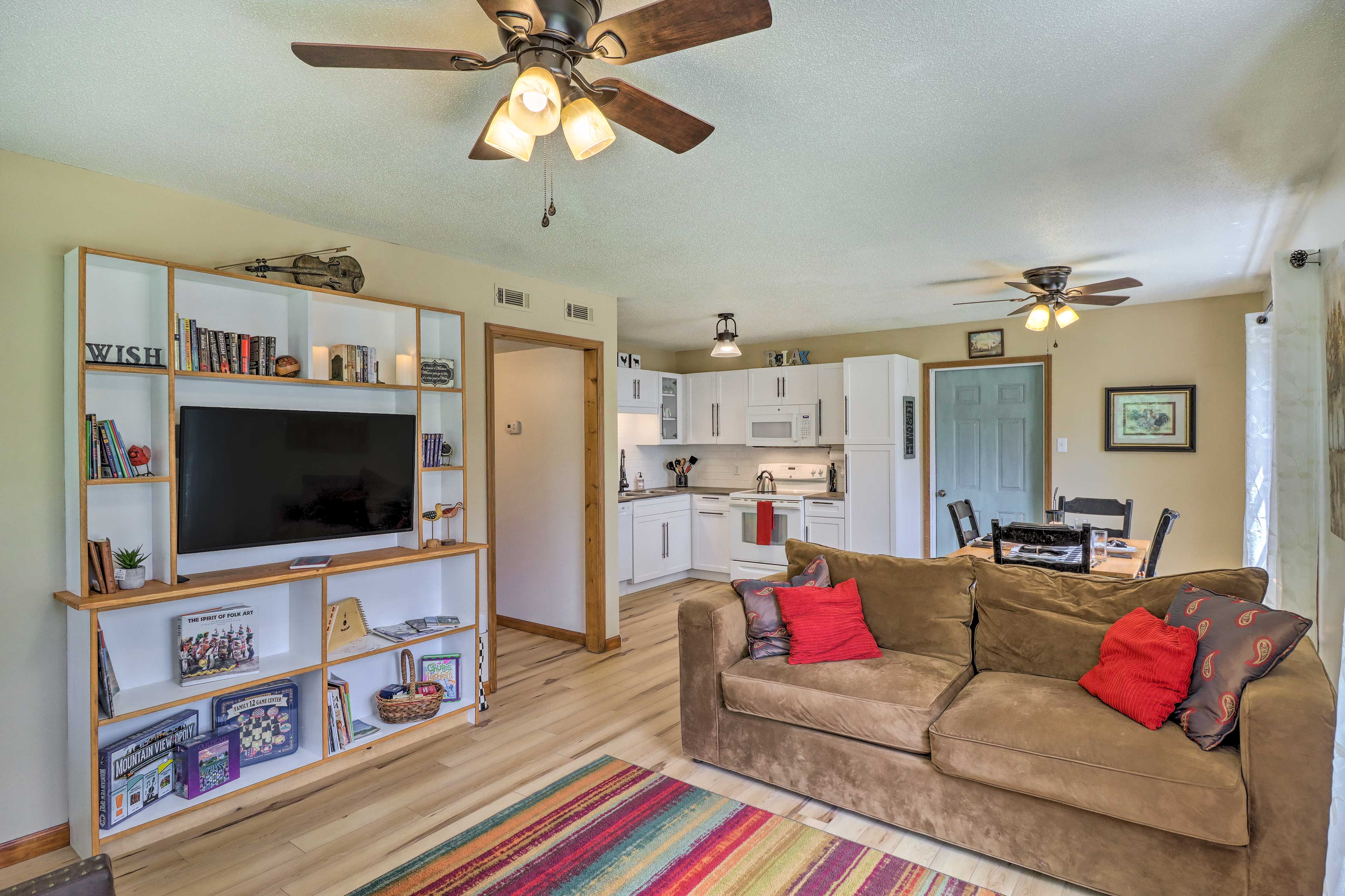 NEW! Mountain View Home Steps to Amphitheater Park Houses for Rent in