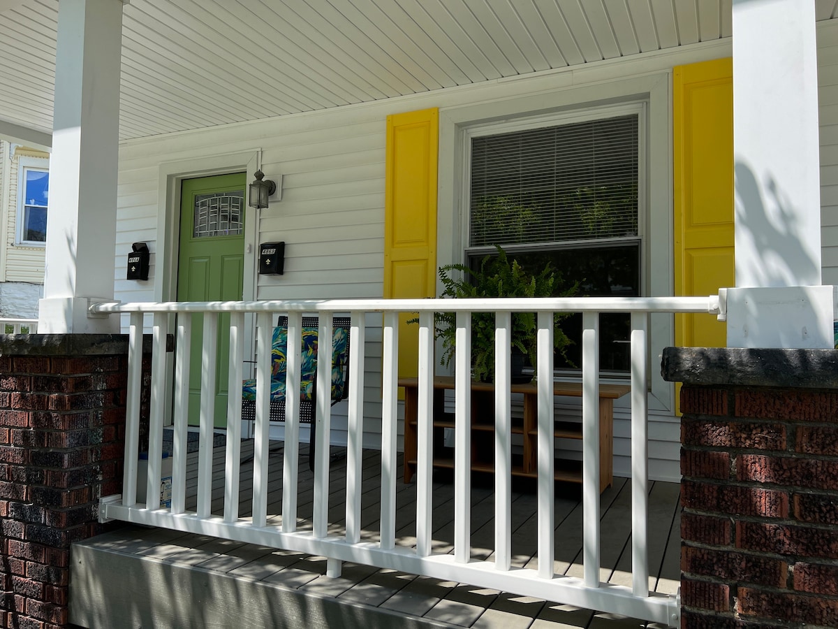 Apt. A The Yellow-Shuttered House