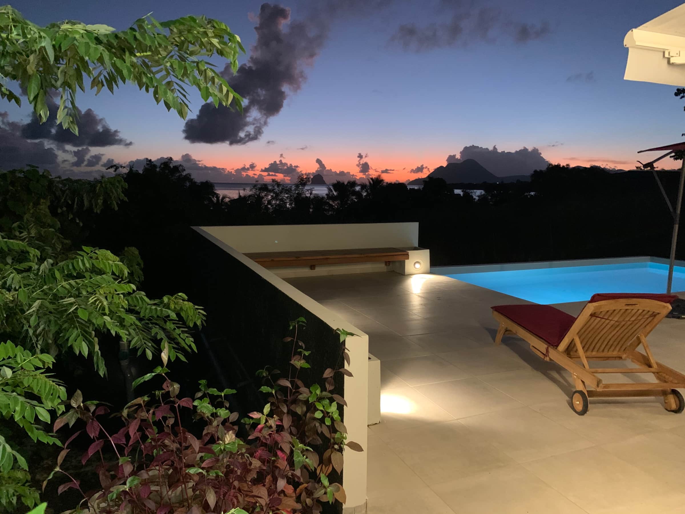Villa Little Grey caribbean sea view