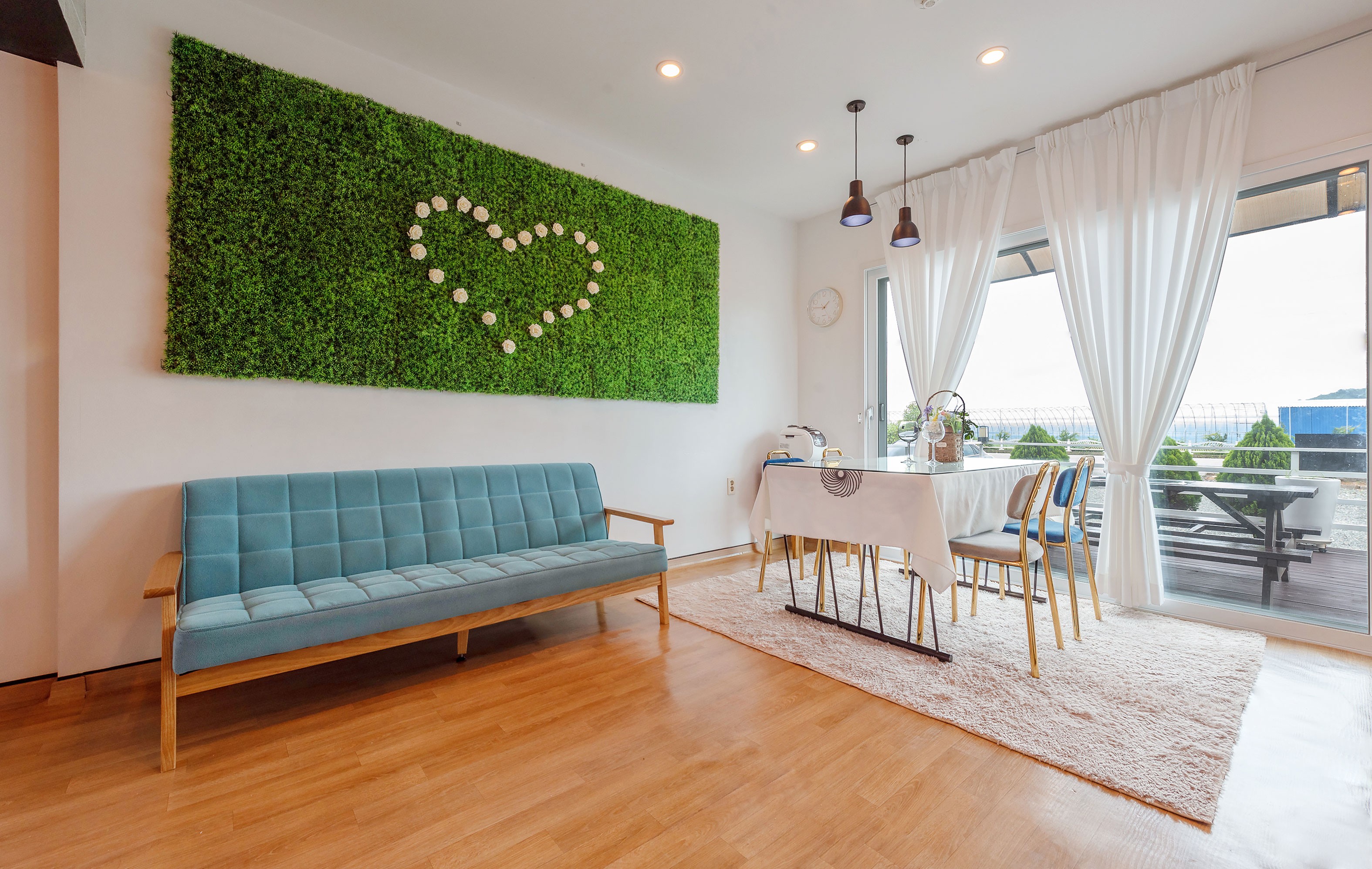 Accommodation sum A with peaceful natural scenery in front of you (Dogs allowed/Netflix/individual barbecue)