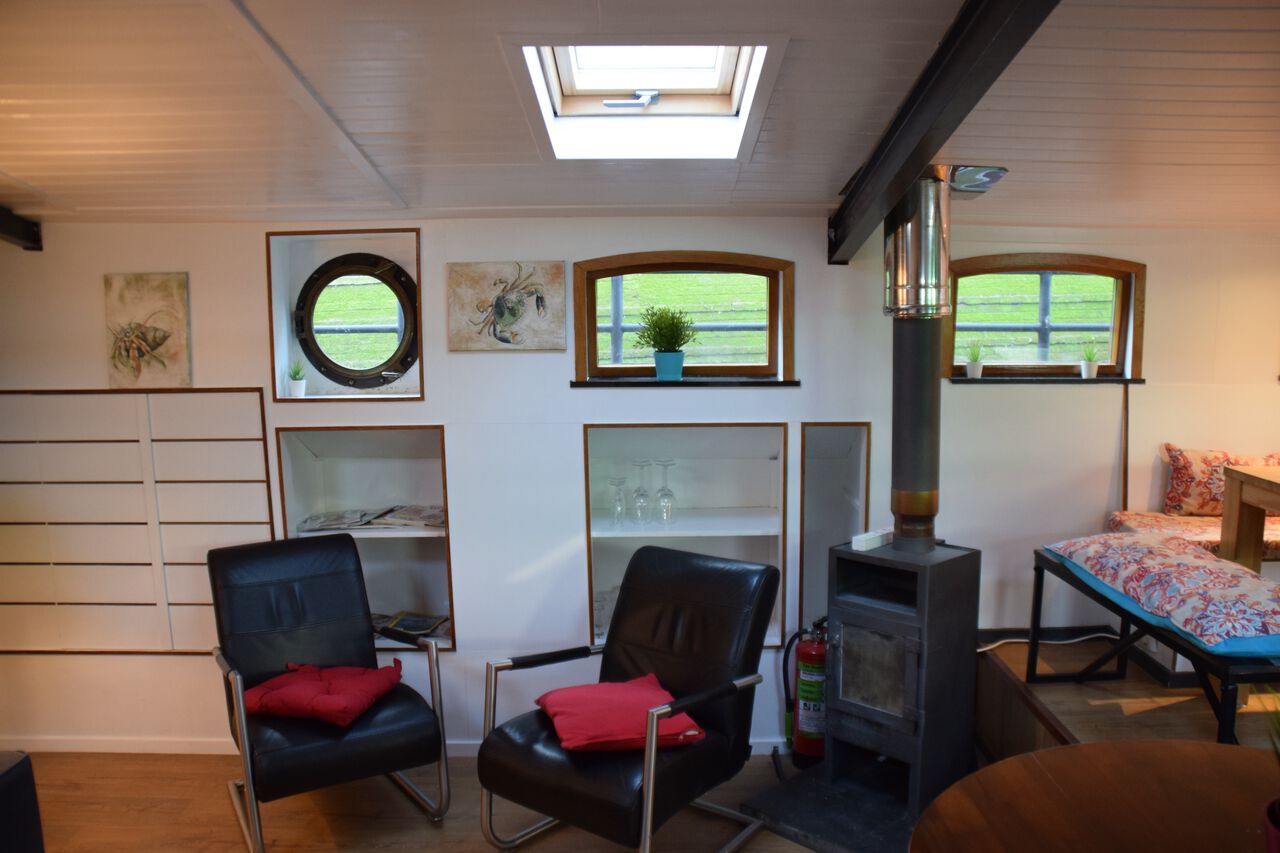 Boat-hotel Anna 6 pers, Rotterdam city center — Rotterdam stay