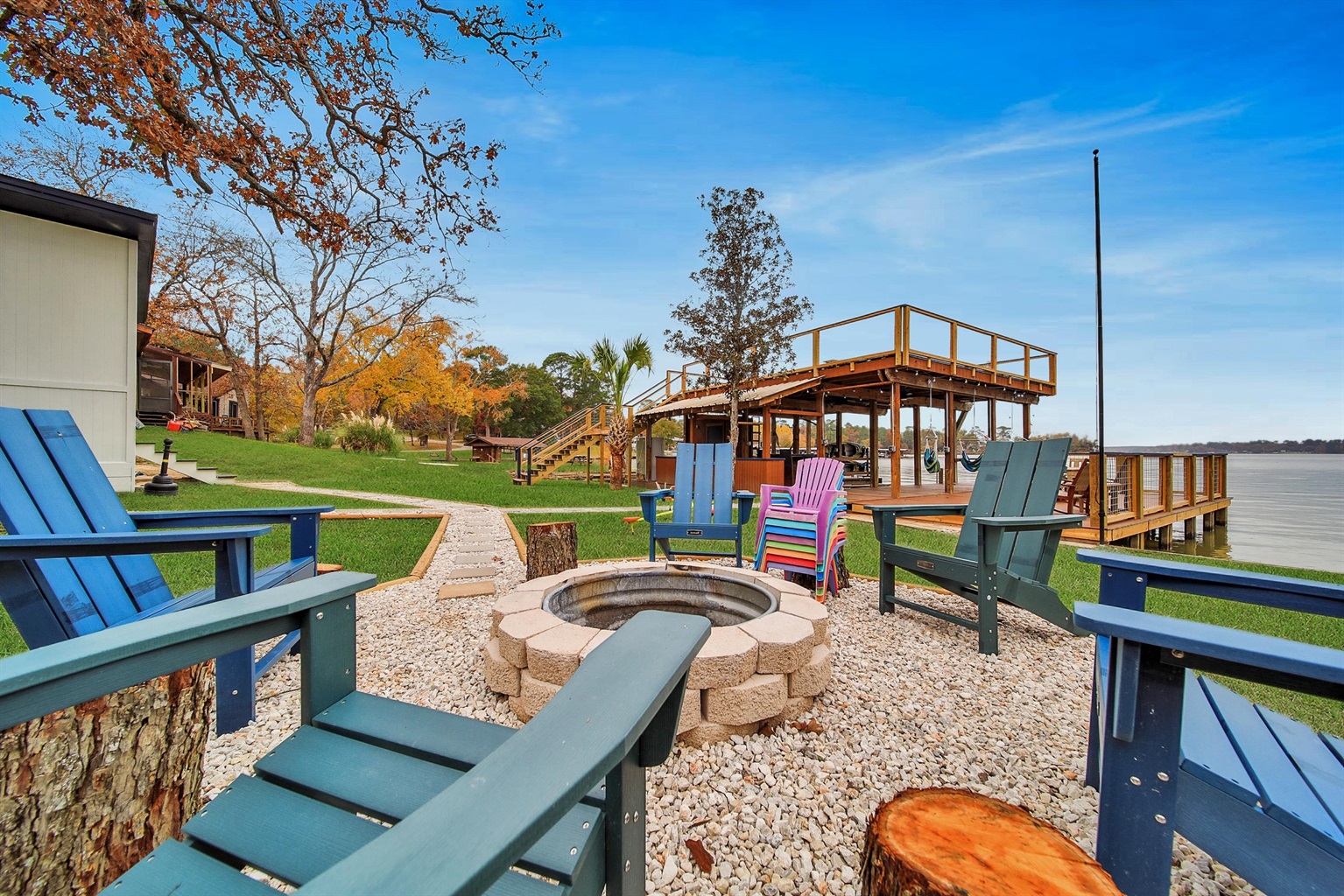 No Wake Zone: Lake Livingston Water Front Retreat