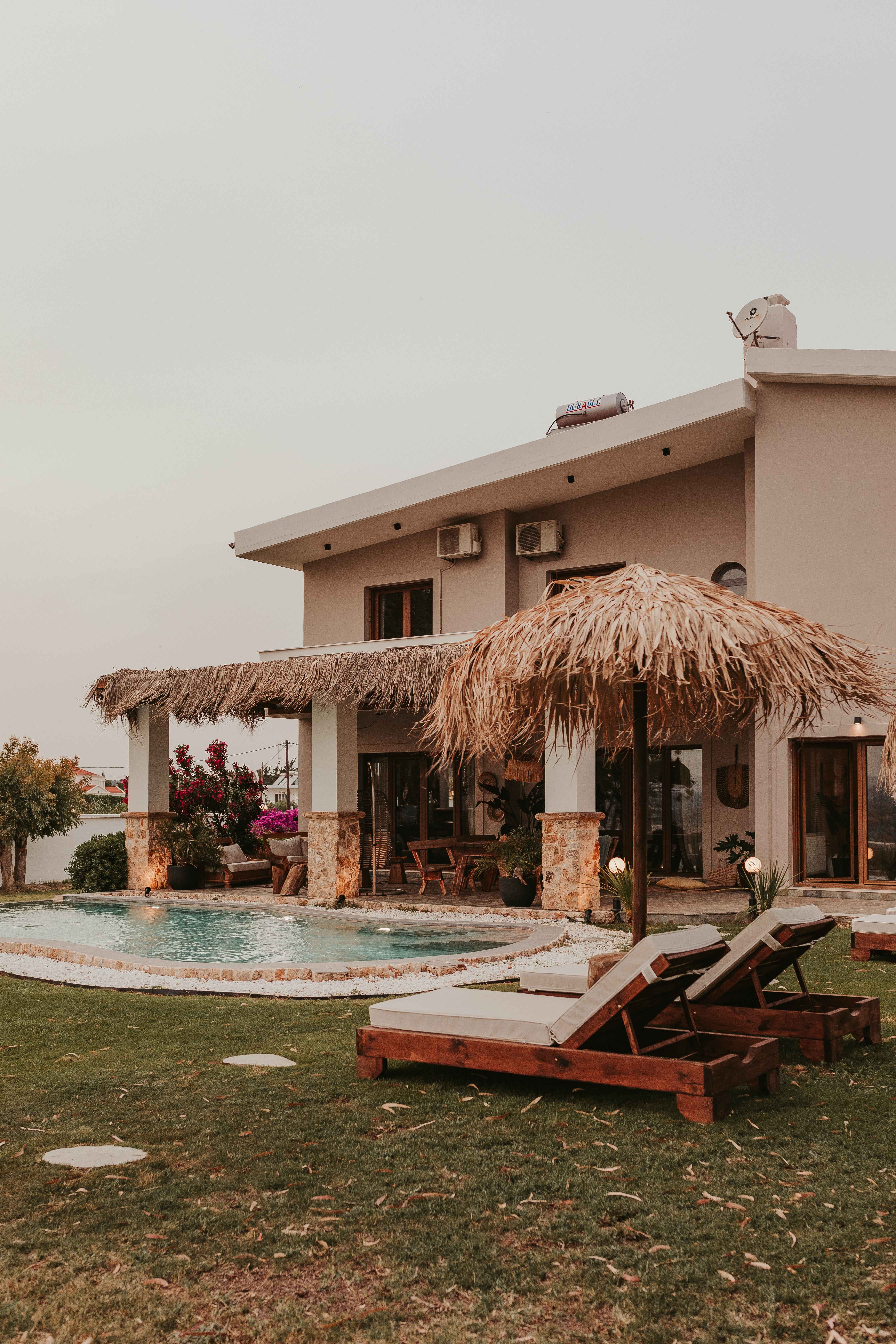 Maya pool & mountain view villa