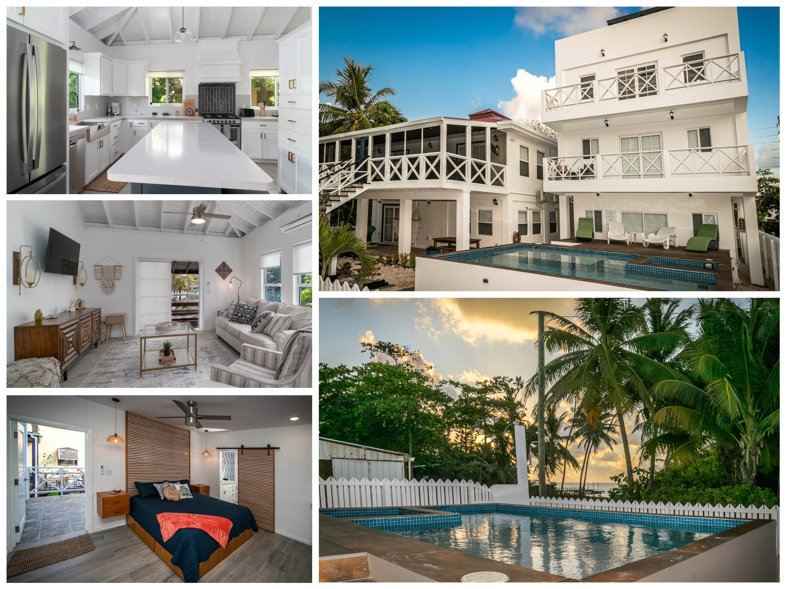 Oceanview Multiunit Villa- Private Pool, Sleeps 14