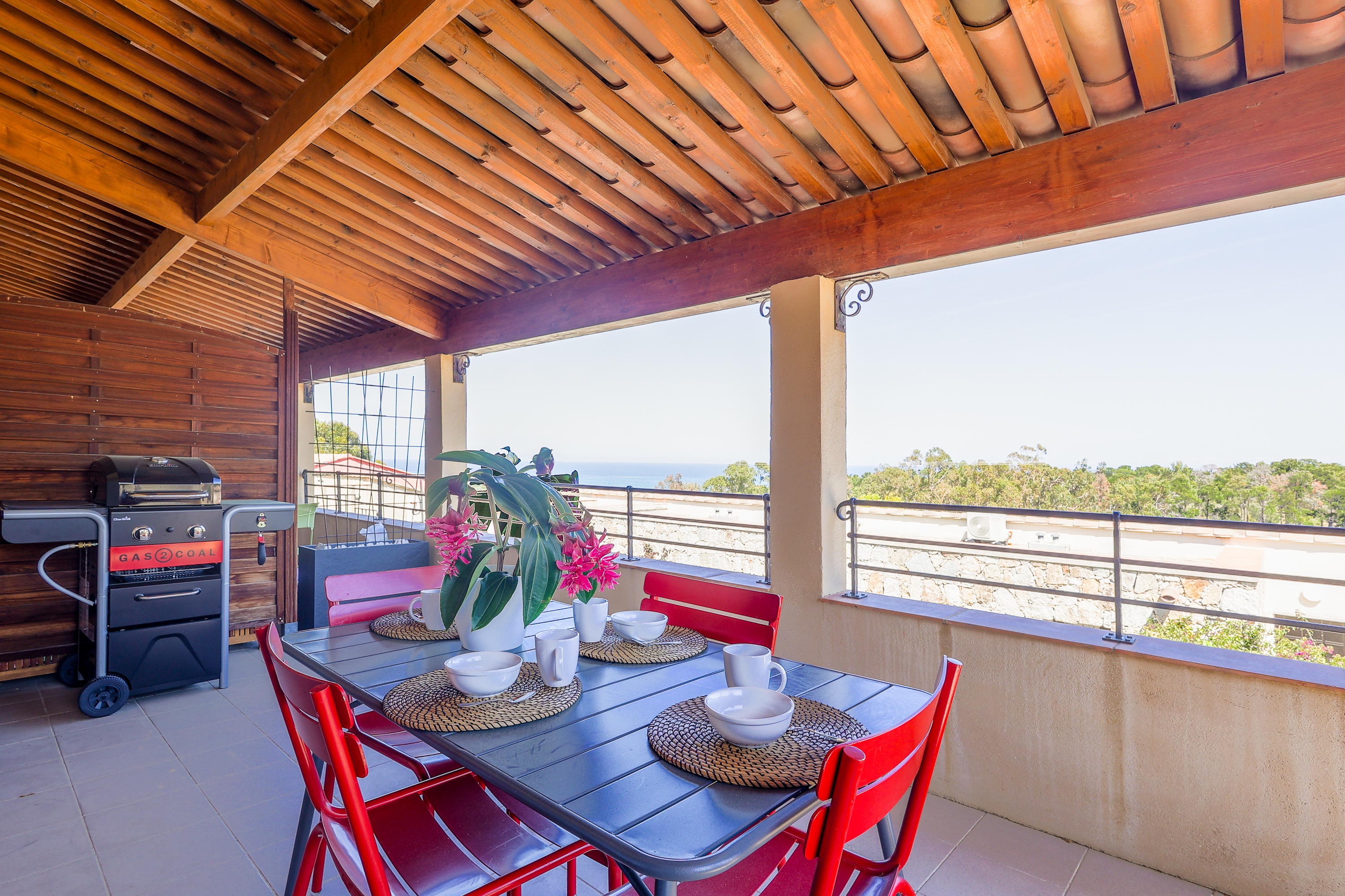 Capra Scorsa - Apartment with sea view and shared pool