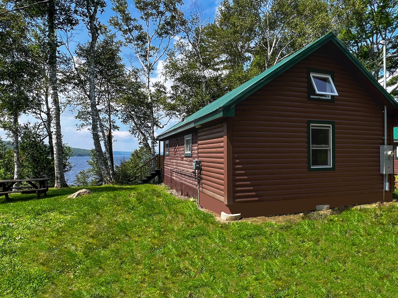 Lakefront Cabin w/ sauna: minutes 2 Saddleback ski